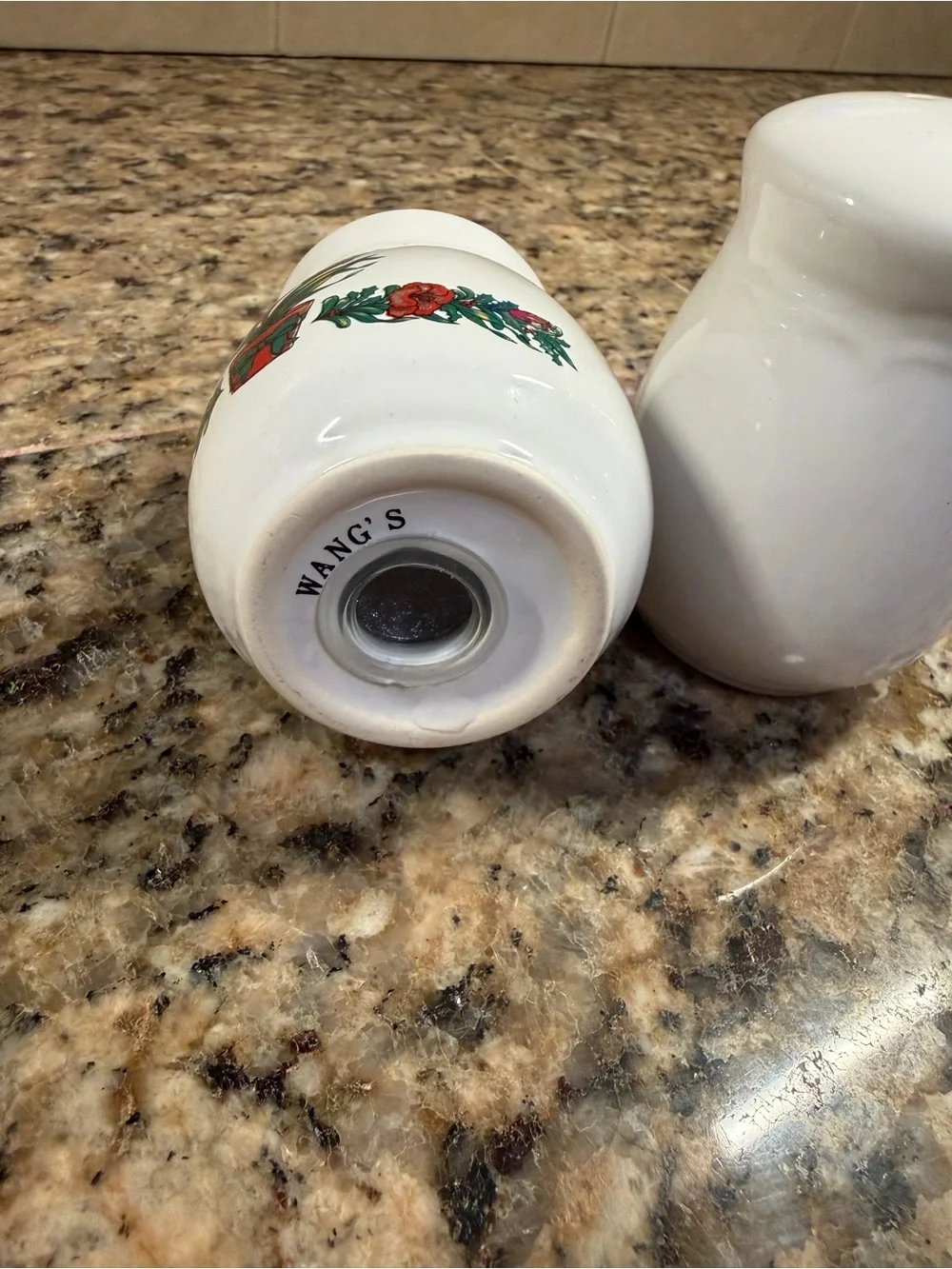 Vintage Wang’s International Floral Salt and Pepper Shakers